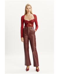 Bardot - Karson Vegan Leather Pant