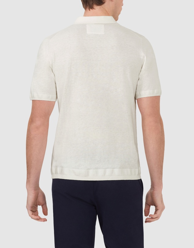 Van Heusen - Cotton Silk Knitted Polo