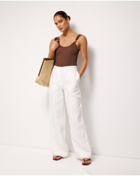 AERE - High Waist Clean Pants