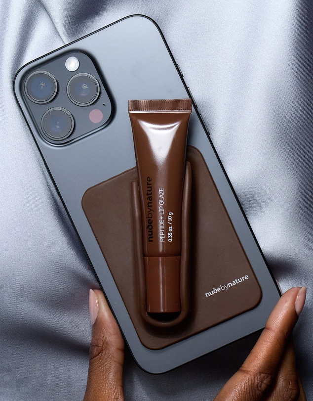 Nude by Nature - Peptide+ Lip Glaze Phone Holder