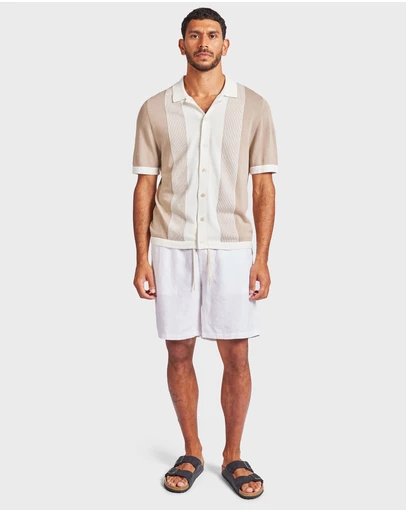 Academy Brand - Jackson Stripe Knit SS Shirt