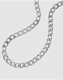Diesel - Steel Silver-Tone Necklace