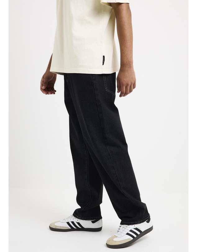 Black Noise White Rain - Aim Baggy Denim Jeans