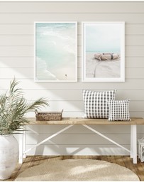 Olive et Oriel - Tallows Art Print