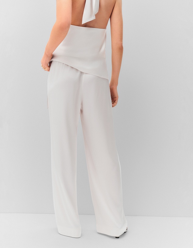 UNISON - Satin Wide Leg Pant