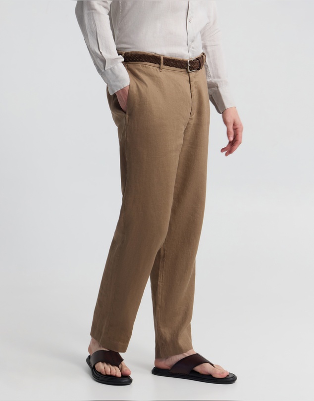Oxford - Pedro French Linen Button Pant