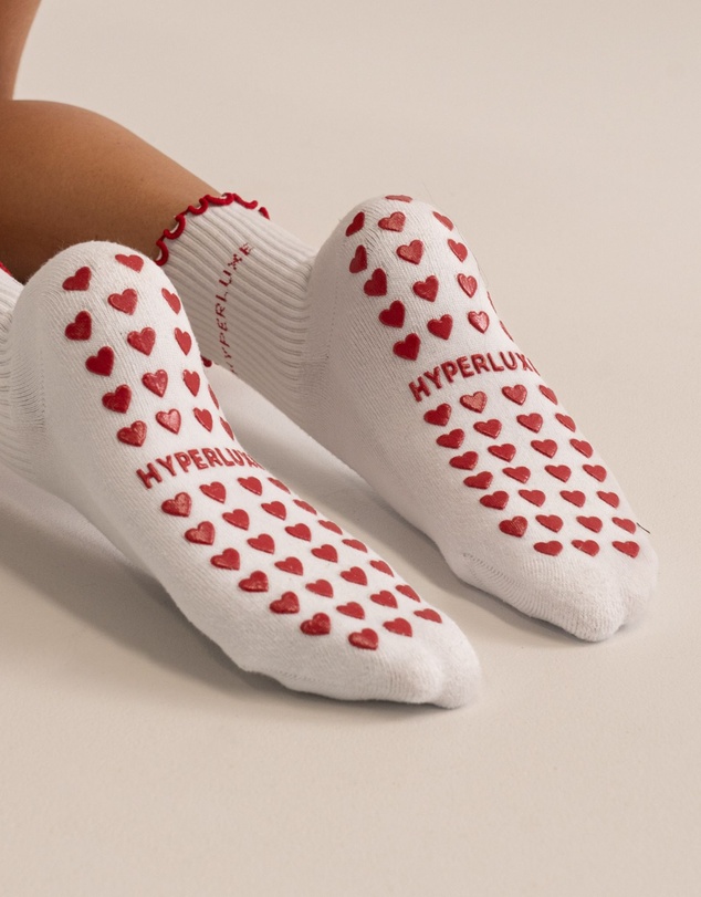 HyperLuxe The Label - Pilates Crew Sock