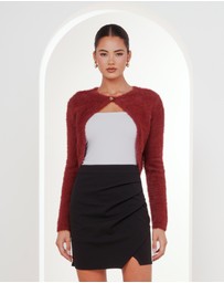 Pilgrim - Minxy Fluffy Knit Bolero