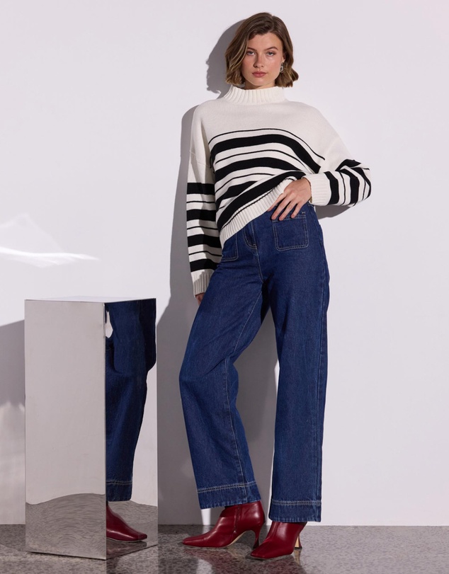 Staple the Label - Luca Stripe Jumper