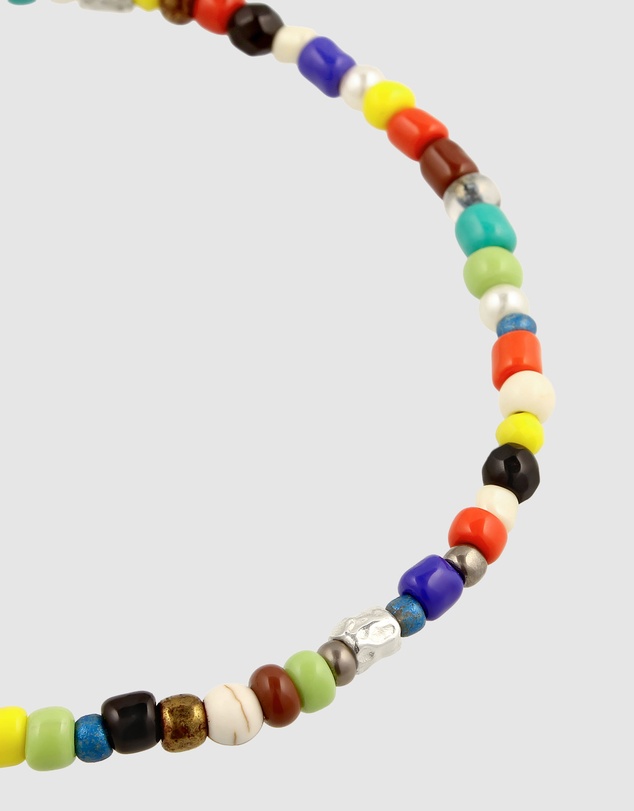 Kuzzoi - ICONIC EXCLUSIVE - Mixed Bead Bracelet with Sterling Silver Elements