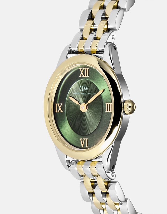 Daniel Wellington - Ophelia Mini Beans Link Emerald Two-Tone