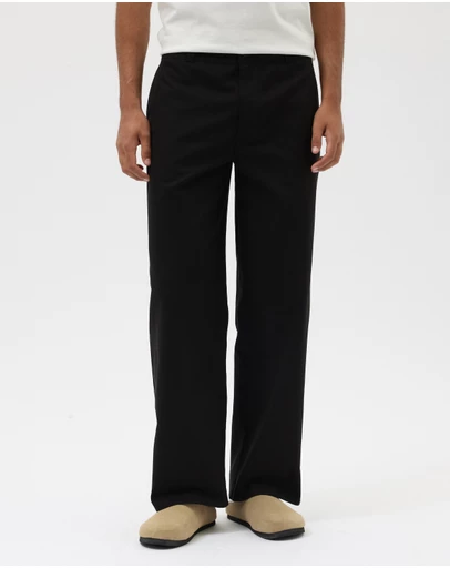 AERE - Relaxed Cotton Twill Pants