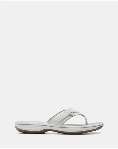 Clarks - Brinkley Sea White Synthetic