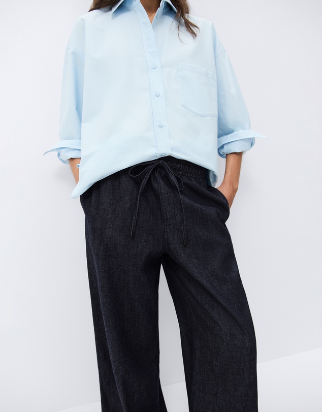 UNISON - Denim Pull On Pant