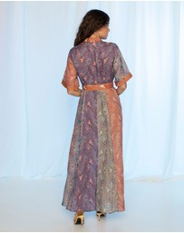 KACHEL - Amelia Maxi Shirt Dress