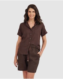 CAMIXA - Panthea Linen Shorts
