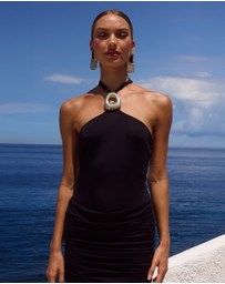 Runaway the Label - Alola Halter Maxi Dress