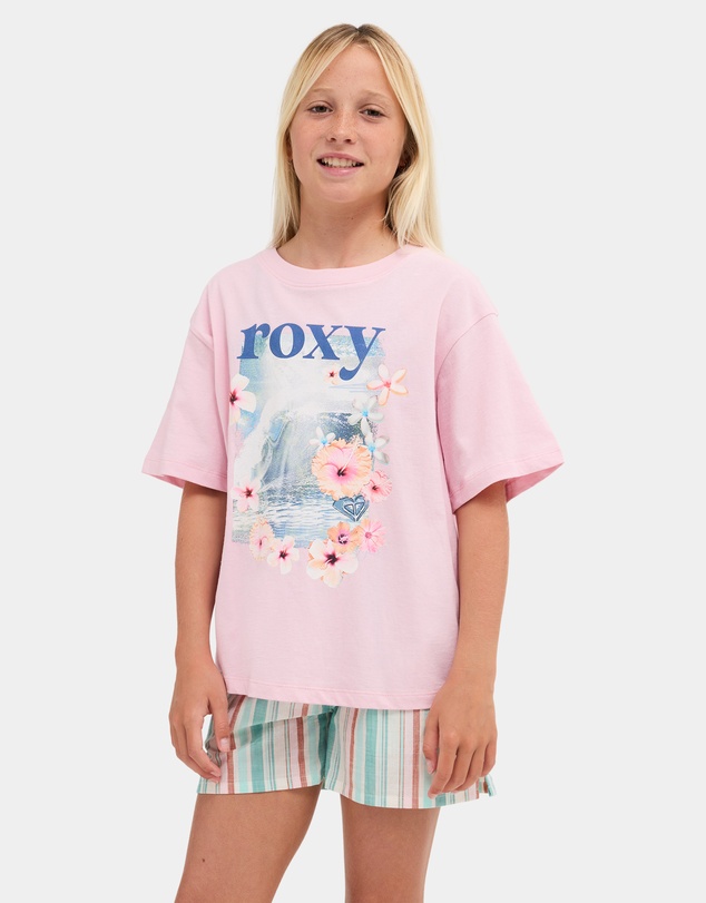 Roxy - Girls 8 to 16 Summer Swell T-Shirt