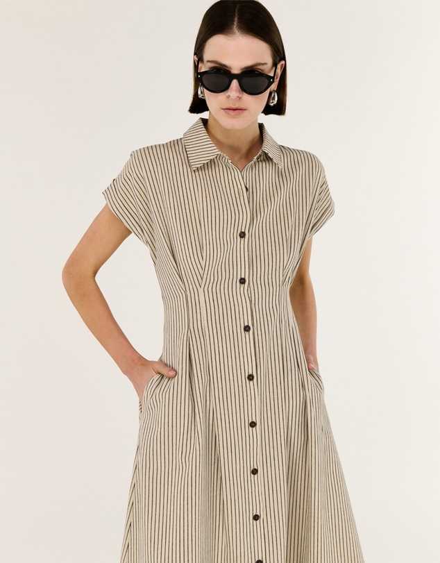 Staple the Label - Hadley Midi Shirtdress