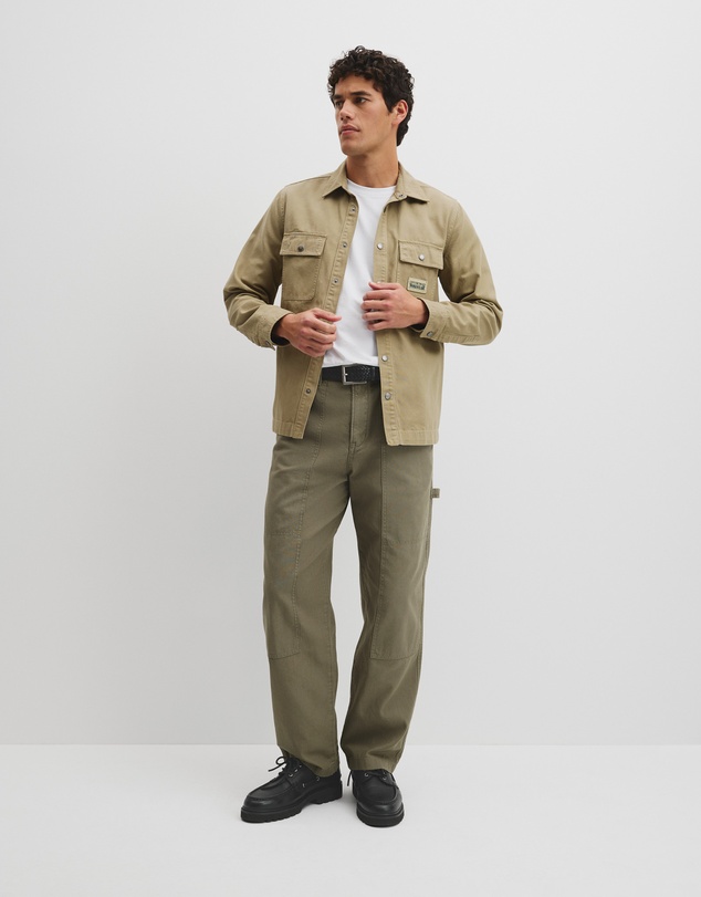 Country Road - Garment Dyed Workwear Canvas Overshirt