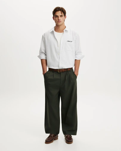 Cotton On - Bedford Long Sleeve Shirt