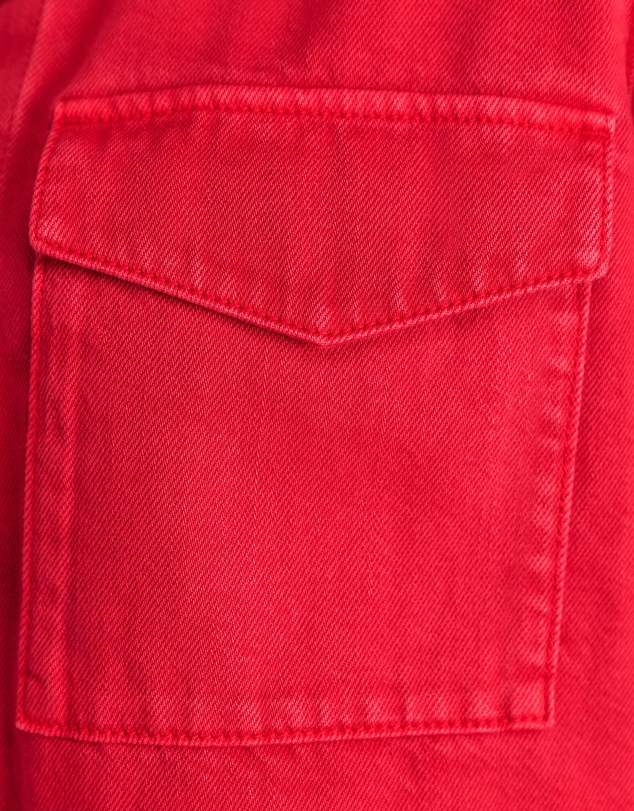 Jag - Nfw Garment Dye Crop Shirt