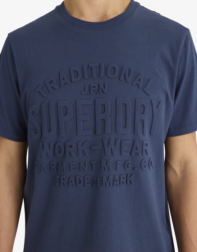 Superdry - Workwear Embossed Tee