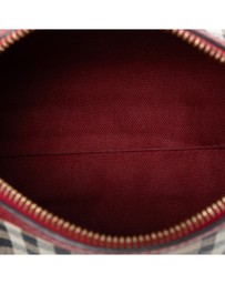 Pre-Loved by Azura Reborn - Pre-Loved Mini Haymarket Check Coated Canvas Blaze Crossbody