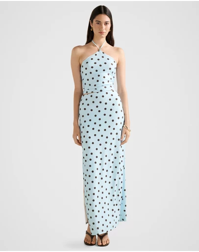 Forever New - Bowie Tie Halter Neck Top