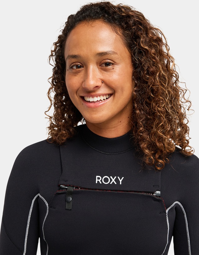 Roxy - Womens 3/2mm Elite Extra Stretch Chest Zip Wetsuit