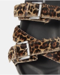 & Other Stories - Cross-Strap Leather Sandals