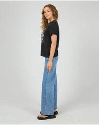 All About Eve - Hampshire Regular Tee Washed Black