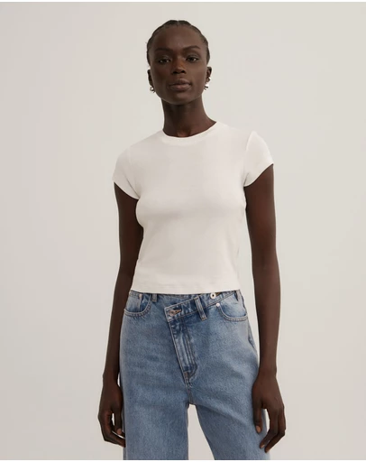 Witchery - Short Sleeve Fitted T-shirt