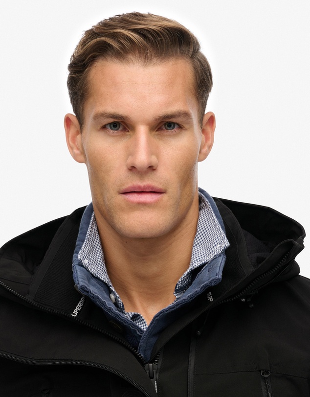 Superdry - Slim Fit Hood Ultimate Embroidered Windbreaker