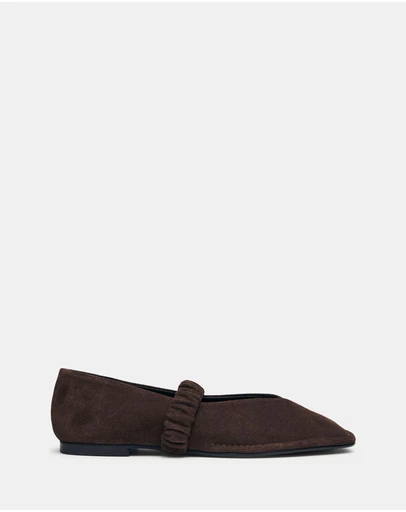 Alohas - Lautan Leather Ballet Flats - Women's