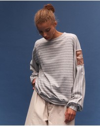 KINGA CSILLA - Smoke Stripe Med Jumper