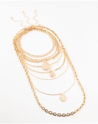 Lovisa - Gold Layered Pendant Necklace