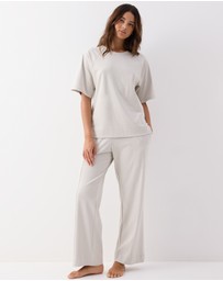 Wanderluxe Sleepwear - Grace Pants Stone