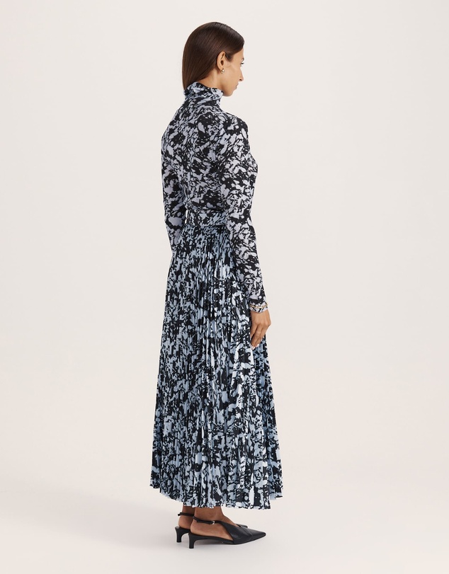 SABA - Truffle Pleated Midi Skirt