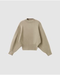 M.N.G - Oversized Perkins-Neck Sweater