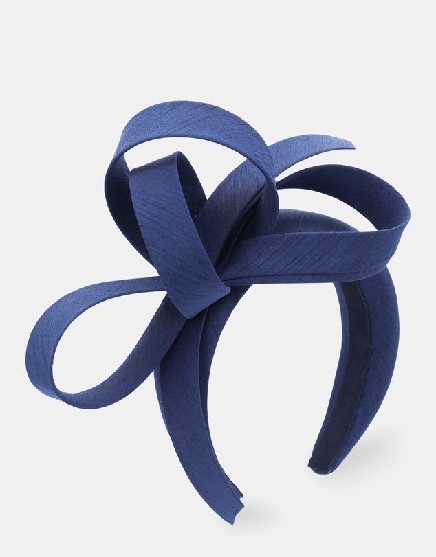 Morgan & Taylor - Mel Fascinator in Navy Blue