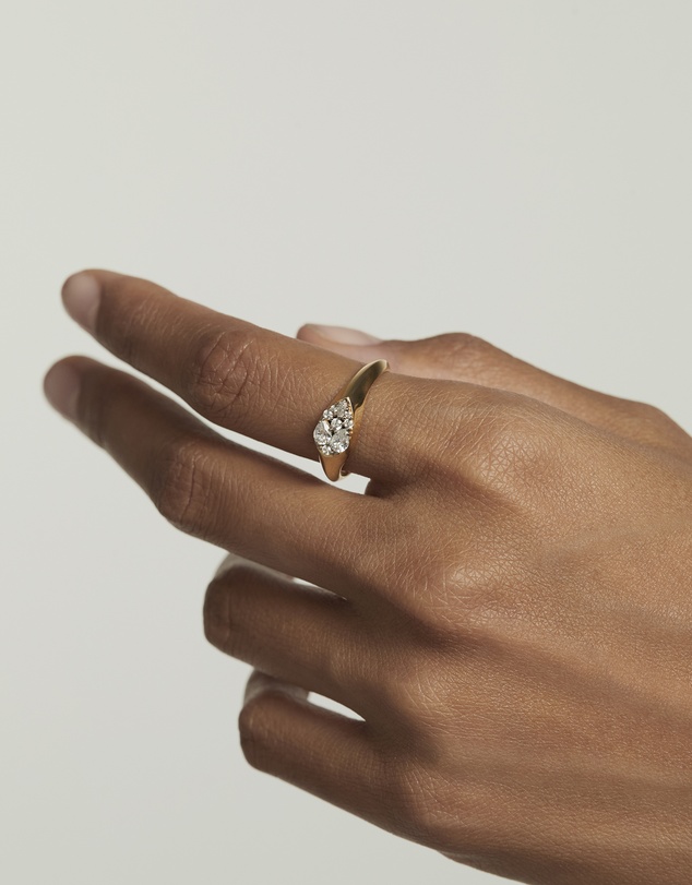 PDPAOLA - Vanilla Stamp Ring