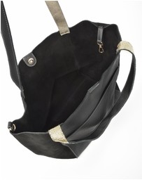 Cobb & Co - Phoenix Suede & Metallic Contrast Tote