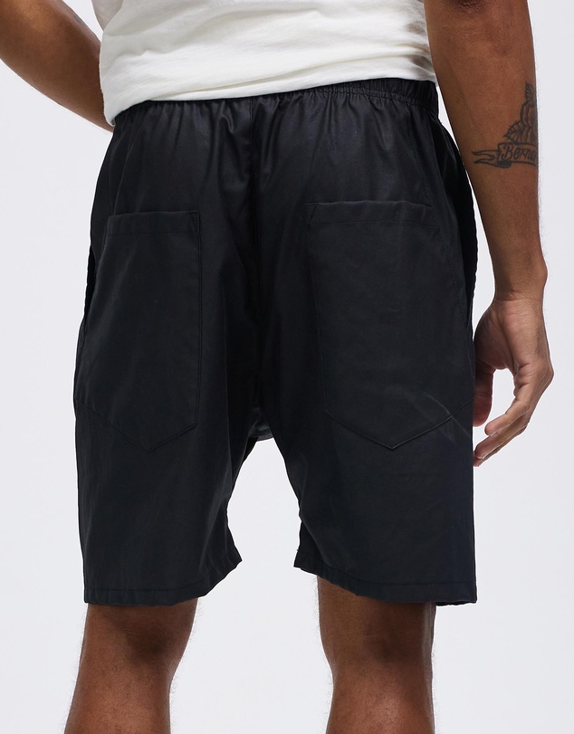 Surrounded By Ghosts - The Obsidian Coated Canvas Drawstring Shorts