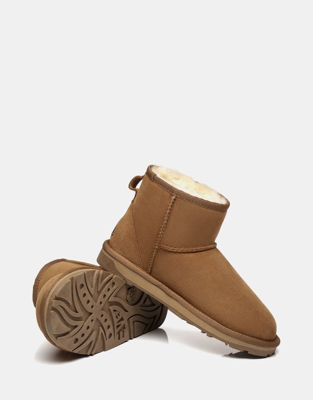 EVERAU - EverAU Ugg Mini Classic Sheepskin Upper UGG Boots