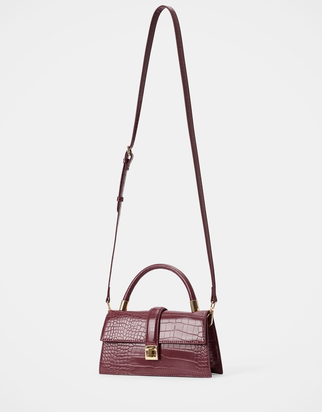 Forever New - Violet Lock Detail Top Handle Bag