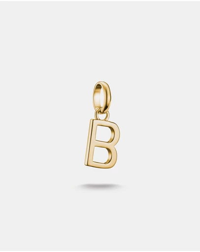 THOMAS SABO - THOMAS SABO Connect Charm letter B Gold