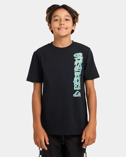 Quiksilver - Boys 8 to 16 Melted T-Shirt