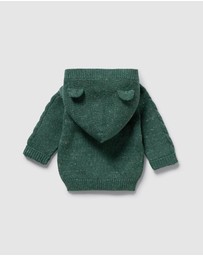 Wilson & Frenchy - Organic Knitted Cable Jacket - Babies