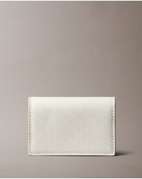 Calvin Klein - Allover Monogram Logo Accordion Card Case